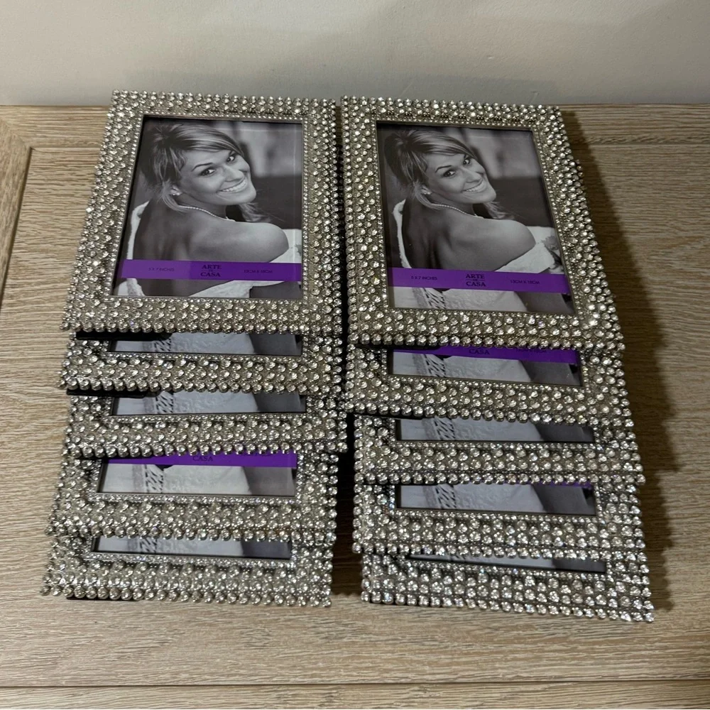 Clear Crystal Photo Frames